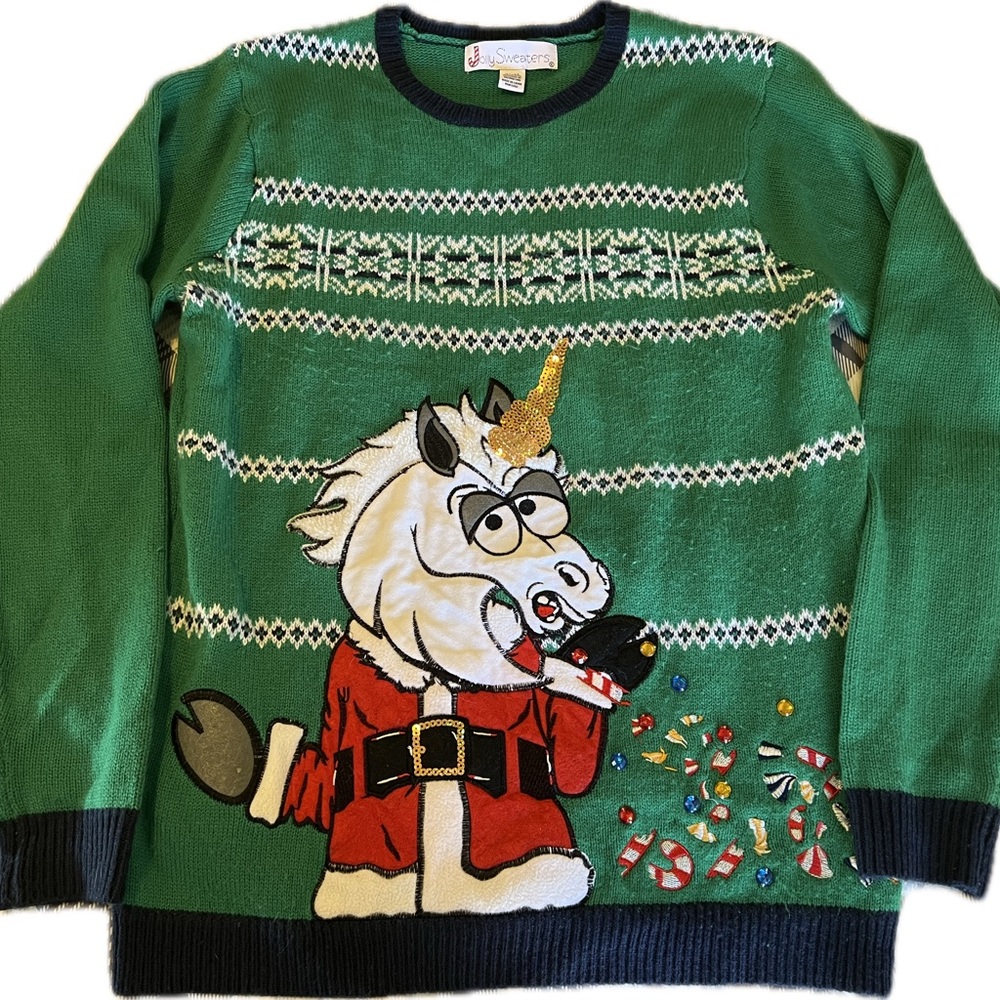 Unicorn Ugly Christmas sweater